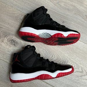 JORDAN 11 ‘BRED’, US 6M/7.5W